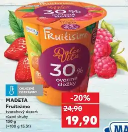 Kaufland MADETA Fruitisimo nabídka