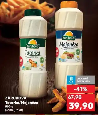 Kaufland ZÁRUBOVA Tatarka/Majonéza nabídka