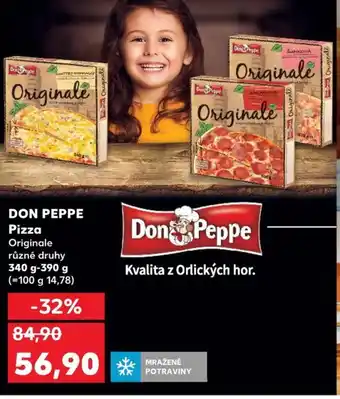 Kaufland DON PEPPE Pizza nabídka