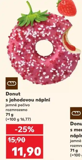 Kaufland Donut s meruňkovou nabídka