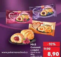 Kaufland PÉCÉ Croissant s náplní nabídka