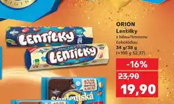 Kaufland ORION Lentilky nabídka