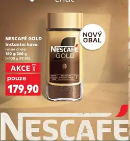 Kaufland NESCAFÉ GOLD Instantní káva nabídka