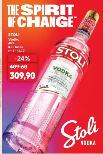 Kaufland STOLI Vodka nabídka