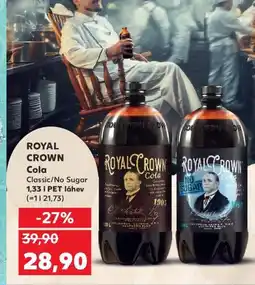 Kaufland ROYAL CROWN Cola nabídka