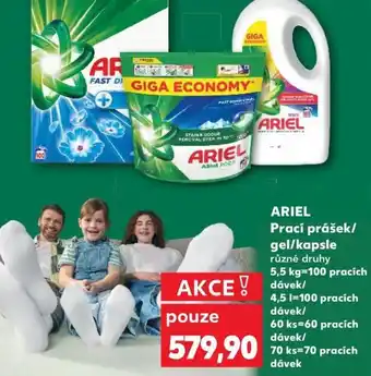 Kaufland ARIEL Prací prášek/ gel/kapsle různé druhy nabídka