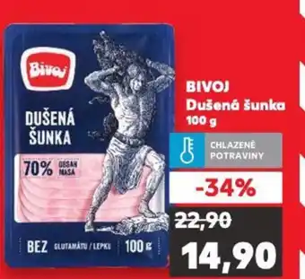 Kaufland BIVOJ Dušená šunka nabídka