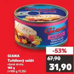 Kaufland GIANA Tuňákový salát nabídka