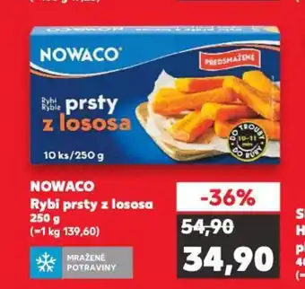 Kaufland NOWACO Rybí prsty z lososa nabídka