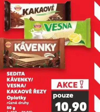 Kaufland SEDITA KÁVENKY/ VESNA/ KAKAOVÉ ŘEZY nabídka