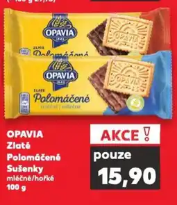 Kaufland OPAVIA Zlaté Polomáčené Sušenky nabídka