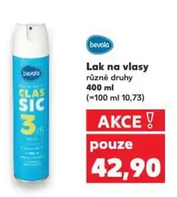 Kaufland Lak na vlasy různé druhy nabídka