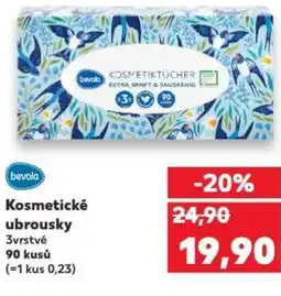 Kaufland Kosmetické ubrousky 3vrstvé nabídka