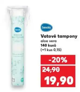 Kaufland Vatové tampony nabídka