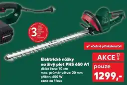 Kaufland Elektrické nůžky na živý plot nabídka