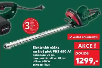 Kaufland Elektrické nůžky na živý plot nabídka