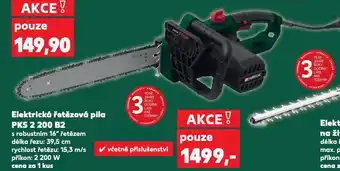 Kaufland Elektrická řetězová pila nabídka