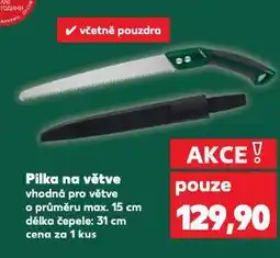 Kaufland Pilka na větve nabídka