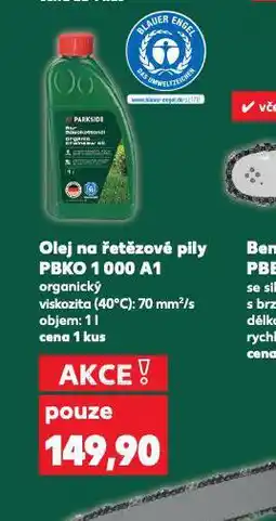 Kaufland Olej na řetětové pily nabídka