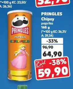 Kaufland Pringles chipsy nabídka