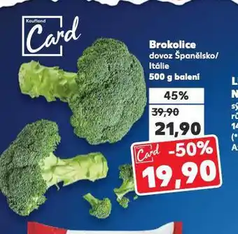 Kaufland Brokolice nabídka