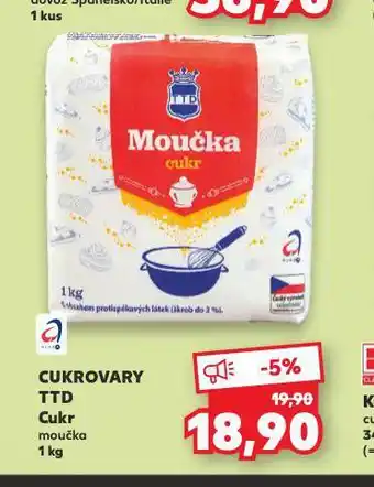 Kaufland Cukr moučka nabídka