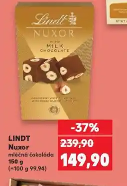 Kaufland LINDT Nuxor nabídka