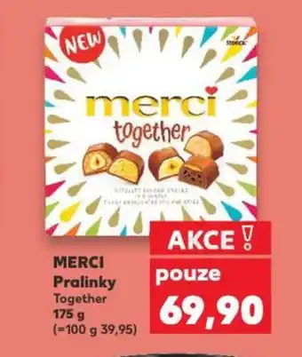 Kaufland MERCI Pralinky nabídka