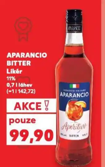 Kaufland APARANCIO BITTER nabídka