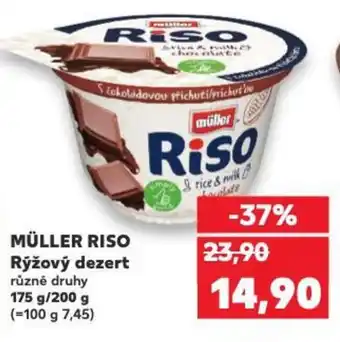 Kaufland MÜLLER RISO Rýžový dezert nabídka