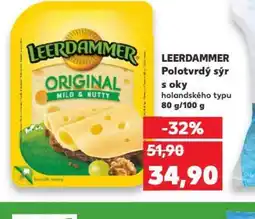 Kaufland LEERDAMMER Polotvrdý sýr nabídka