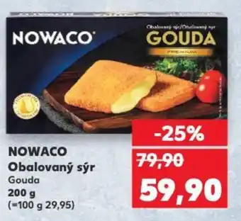 Kaufland NOWACO Obalovaný sýr nabídka