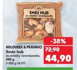 Kaufland HOLOUBEK & PRAVNUCI Směs hub nabídka