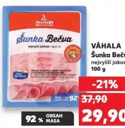 Kaufland VÁHALA Šunka Bečva nabídka