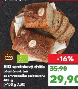 Kaufland BIO semínkový chléb pšenično-žitný nabídka