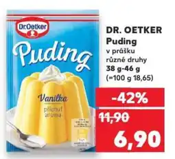 Kaufland Dr.Oetker Puding nabídka