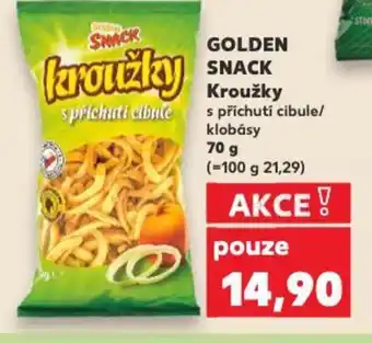 Kaufland GOLDEN SNACK Kroužky nabídka