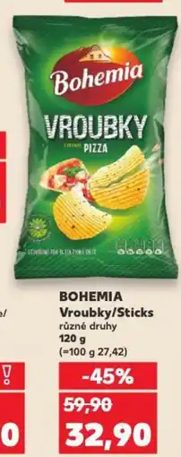 Kaufland BOHEMIA Vroubky/Sticks nabídka