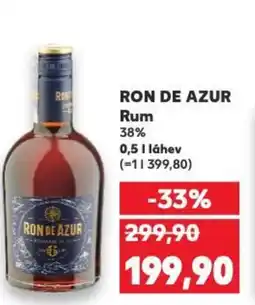 Kaufland RON DE AZUR Rum nabídka