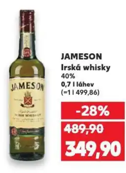 Kaufland JAMESON Irská whisky nabídka