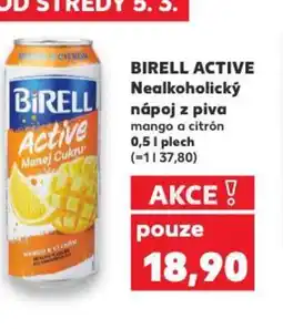 Kaufland BIRELL ACTIVE Nealkoholický nabídka