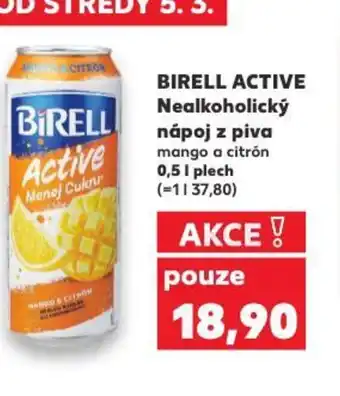 Kaufland BIRELL ACTIVE Nealkoholický nabídka