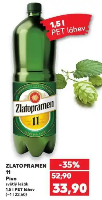 Kaufland ZLATOPRAMEN nabídka