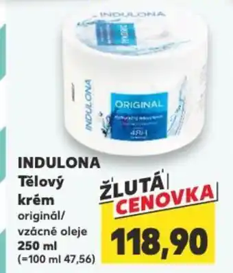 Kaufland INDULONA Tělový krém nabídka