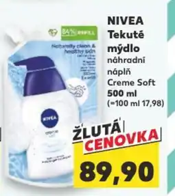 Kaufland NIVEA Tekuté nabídka