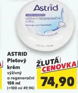 Kaufland Astrid Pleťový krém výživný nabídka