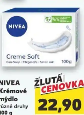 Kaufland NIVEA Krémové mýdlo nabídka