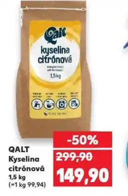 Kaufland QALT Kyselina citrónová kyselina citrónová nabídka