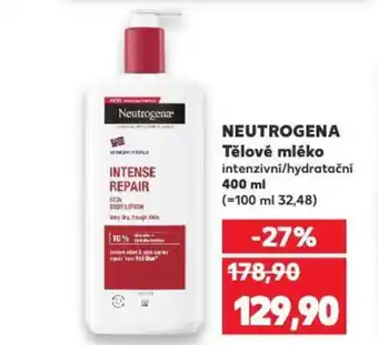 Kaufland NEUTROGENA Tělové mléko nabídka