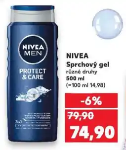 Kaufland NIVEA Sprchový gel nabídka